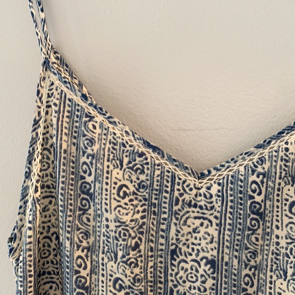 NWT Scotch & Soda Beach Freaks Strappy Flare Cotton/Silk Mini Dress Lace Large - Picture 11 of 16